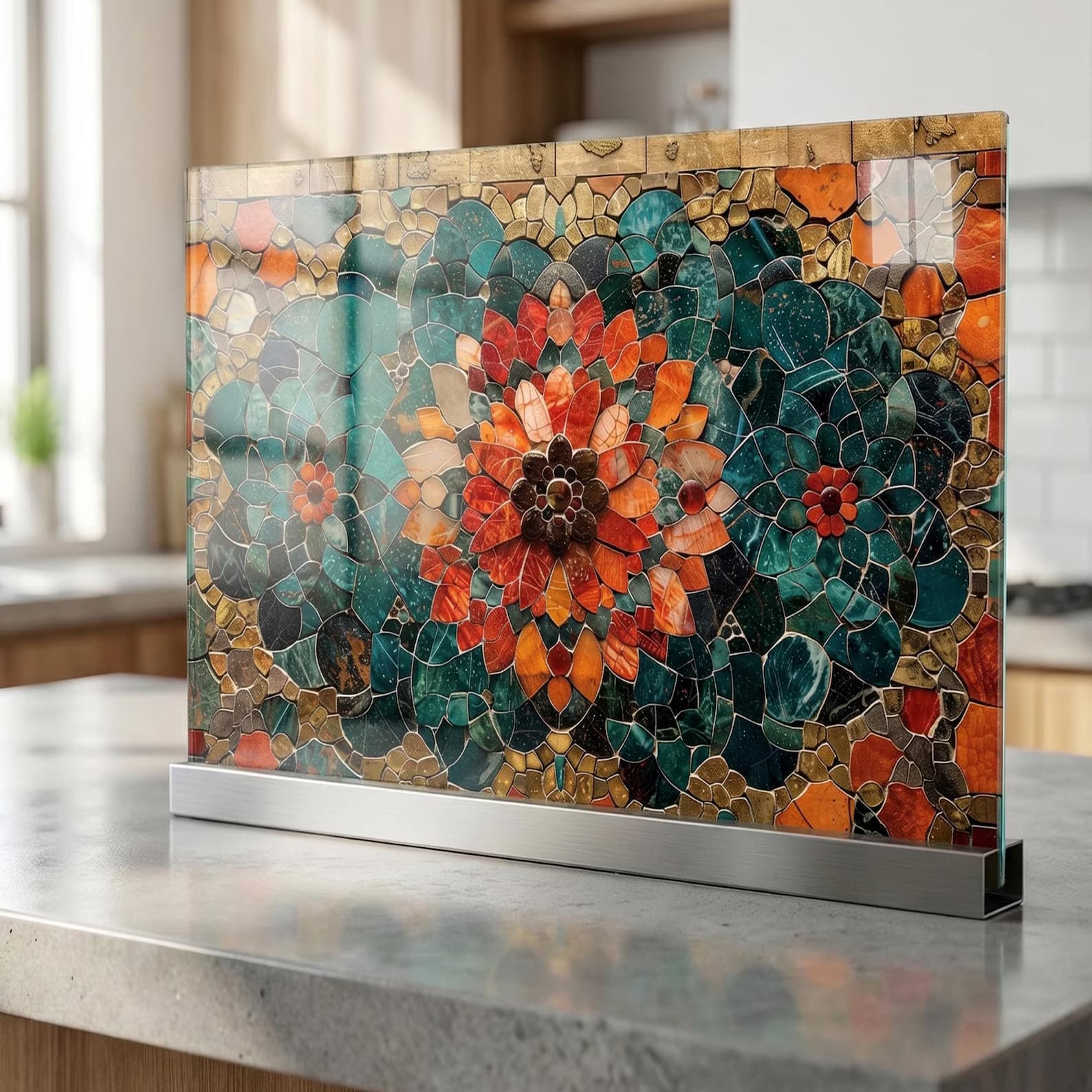 Modern backsplash
